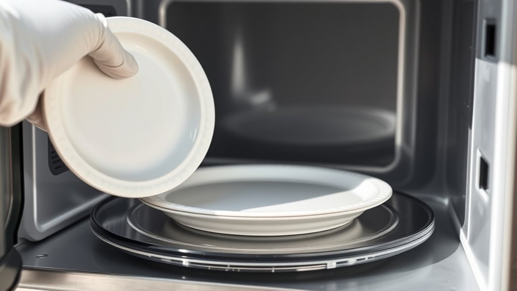verify microwave safe paper plates