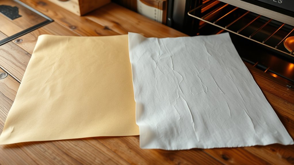 wax vs parchment paper uses