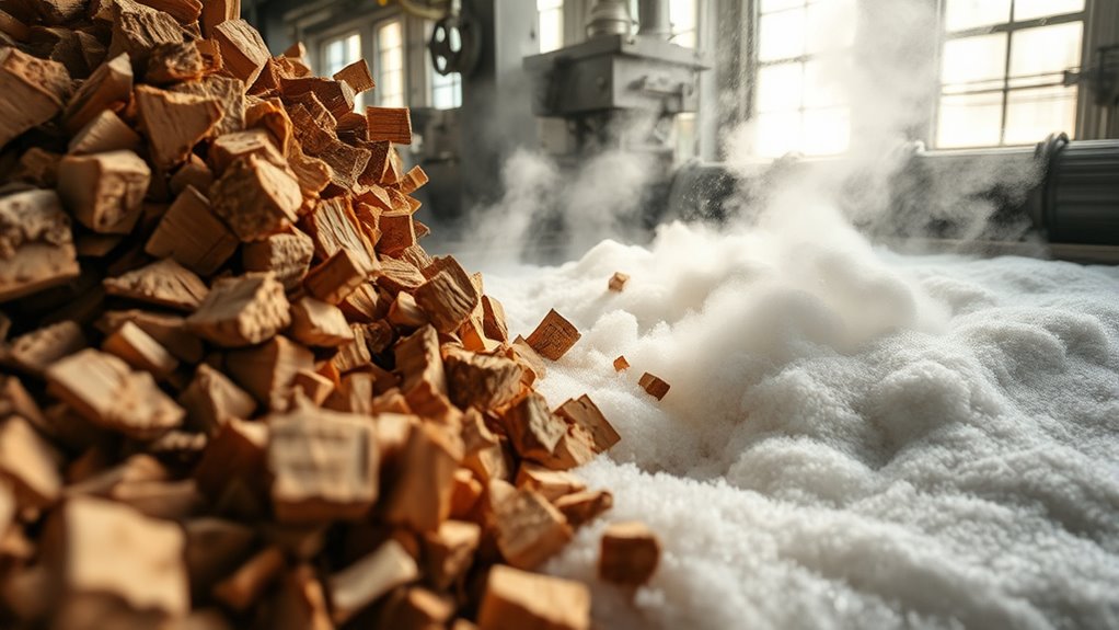 wood pulp production methods