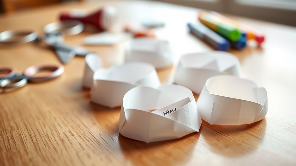 write and prepare short fortunes